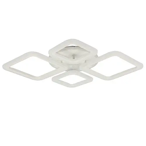 Потолкова LED люстра Sunlight 5331/2+2 R білий