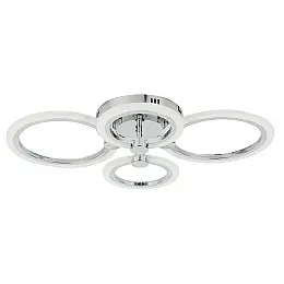Потолкова LED люстра Sunlight 5333/2+2 хром