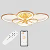 Потолочная LED люстра Sunlight 5332/2+2+2 Gold