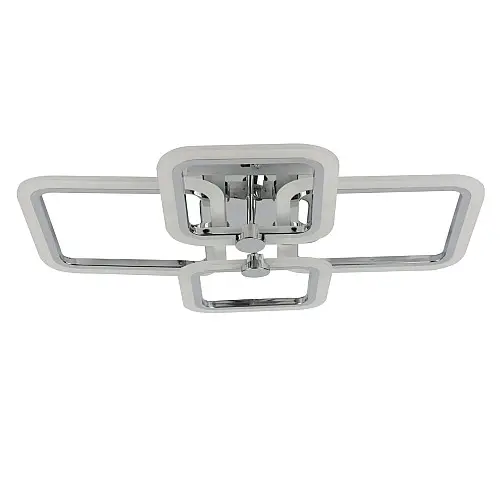 Потолкова LED люстра Sunlight 5667/2+2 хром