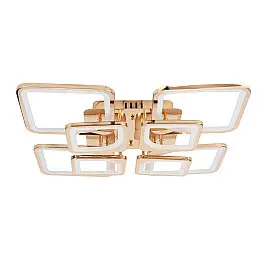 Потолкова LED люстра Sunlight 5631/4+4 Gold