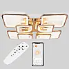 Потолкова LED люстра Sunlight 5631/4+4 Gold
