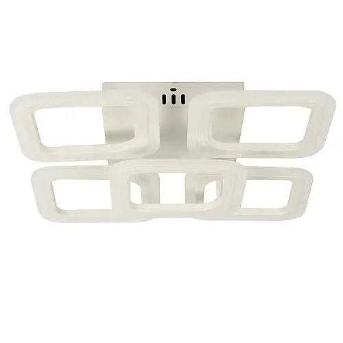 Потолкова LED люстра Sunlight W8036/4+1B Білий
