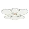 Потолкова люстра LED Sunlight 5890/3+3 Білий