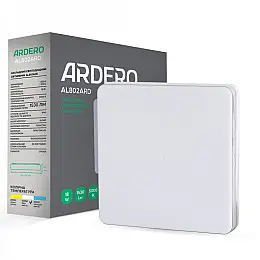 Світлодіодний світильник Ardero AL802ARD 18 Вт 15х15х4 см Білий