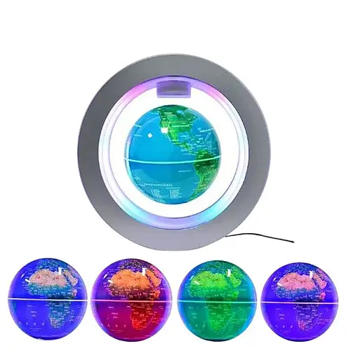 Інтерактивна лампа Yufeng Globe 22x10x22,5 см Білий (159680)
