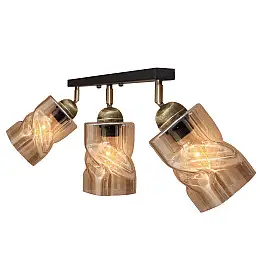 Светильник стельовий MSK Electric Tornado PL 202415-3 BK 450х40 мм 619291