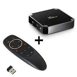 Смарт ТВ приставка - X96 Mini 2/16 GB Smart TV Android Чорна + Пульт g10