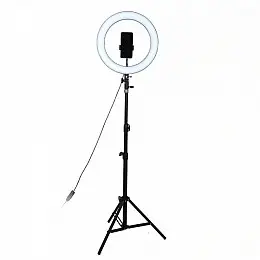 Студийная 360° светодиодная LED лампа со штативом и зеркалом XPRO LIVE LIGHT A3649