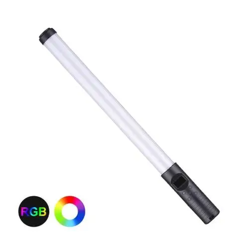 LED лампа для селфи, с встроенным дисплеем, встроенным аккумулятором RGB Light stick (LS_1228)