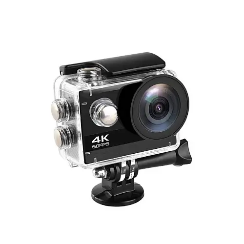 Відеокамера XPROBASE REAL4K Black екшн камера з REAL4K зйомкою та EIS + Монопод