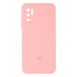 Чехол Full Case HQ з рамкою для Xiaomi Poco M3 Pro Світло-рожевий