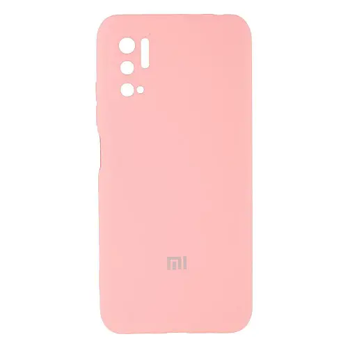 Чехол Full Case HQ з рамкою для Xiaomi Poco M3 Pro Світло-рожевий