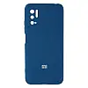 Чохол Full Case HQ з рамкою для Xiaomi Poco M3 Pro темно-синій