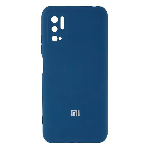 Чохол Full Case HQ з рамкою для Xiaomi Poco M3 Pro темно-синій