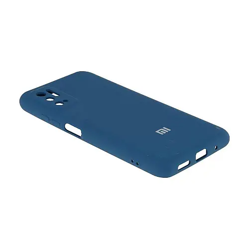Чохол Full Case HQ з рамкою для Xiaomi Poco M3 Pro темно-синій