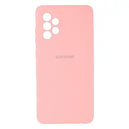 Чохол Full Case HQ з рамкою для Samsung A72 4G Рожевий
