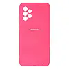 Чохол Full Case HQ з рамкою для Samsung A72 4G Яскраво-рожевий