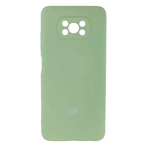 Чехол Full Case HQ з рамкою для Xiaomi Poco X3 Pro Mint