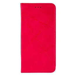 Чехол-книжка Business для Xiaomi Redmi Mi 11 Lite Малиновий