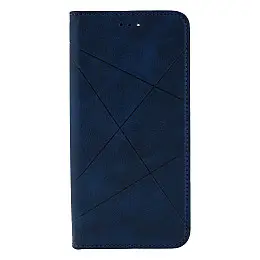 Чехол-книжка Business для Xiaomi Redmi Mi 11 Lite Синій