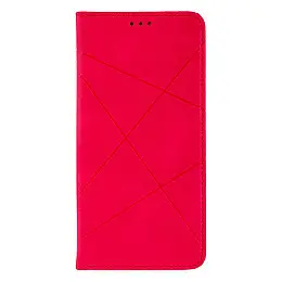 Чохол-книжка Business для Xiaomi Redmi Note 10 Малиновий