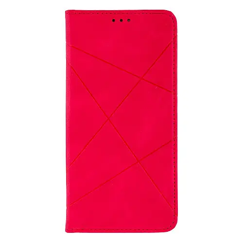 Чохол-книжка Business для Xiaomi Redmi Note 10 Малиновий