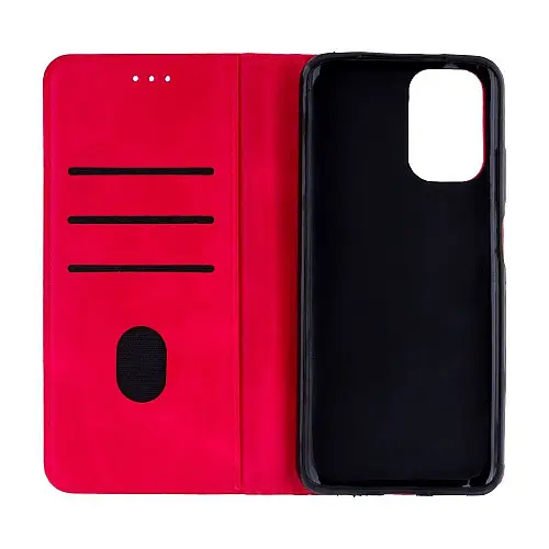 Чохол-книжка Business для Xiaomi Redmi Note 10 Малиновий