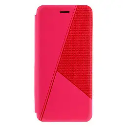 Чохол-книжка Twist шкіра для Samsung A725 A72 Яскраво-рожевий