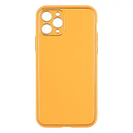 Чохол Leather Case Gold with Frame для Apple iPhone 11 Pro Peach