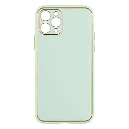 Чехол Leather Case Gold with Frame для Apple iPhone 11 Pro М'INT