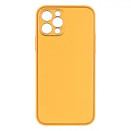 Чехол Leather Case Gold with Frame для Apple iPhone 12 6,1 дюйма Peach