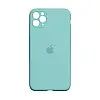 Чехол Original Full Size with Frame для Apple iPhone 11 Pro Max Морська блакить