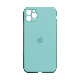 Чехол Original Full Size with Frame для Apple iPhone 11 Pro Max Морська блакить
