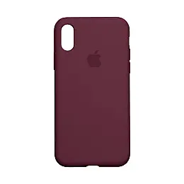 Чохол Original Full Size для Apple iPhone Xs Max Maroon