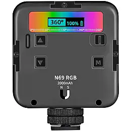 Светодиодный накамерный видео свет Andoer N69 RGB LED панель