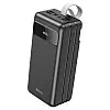 УМБ портативное зарядное Power Bank HOCO Electric J86B 60000mAh 4USB Lightning Type-C QC 5A Black