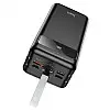 УМБ портативное зарядное Power Bank HOCO Electric J86B 60000mAh 4USB Lightning Type-C QC 5A Black