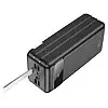 УМБ портативное зарядное Power Bank HOCO Electric J86B 60000mAh 4USB Lightning Type-C QC 5A Black