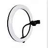 Кольцевая светодиодная LED лампа RIAS ZD-666 26см USB управление на проводе (4_00328)