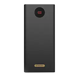 Внешній акумулятор павербанк Romoss PEA57 22.5W 60000 mAh Чорний
