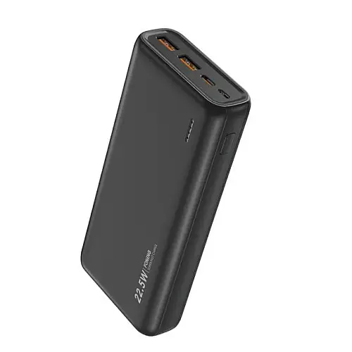 УМБ FONENG Power Bank 20000 mAh чорний P52