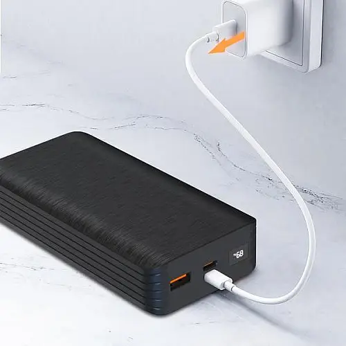 Павербанк зовнішній акумулятор XPRO PR144 20000mAh PD20W 22.5W Чорний (32741-01)