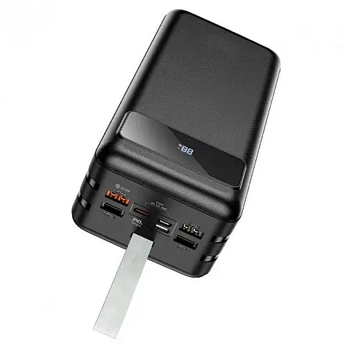Павербанк зовнішній акумулятор XPRO J86B 60000mAh 22.5W Чорний (32551-01)