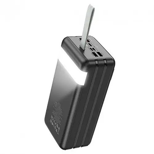 Павербанк зовнішній акумулятор XPRO J86B 60000mAh 22.5W Чорний (32551-01)