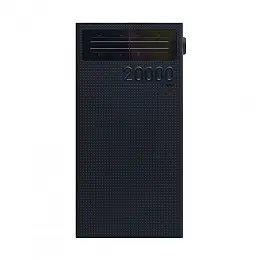 Павербанк зовнішній акумулятор XPRO RPP-102 20000 mAh Чорний (32607-01)
