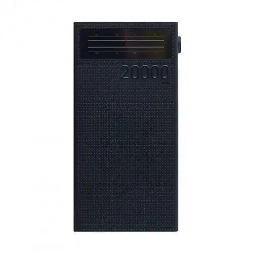Павербанк зовнішній акумулятор XPRO RPP-102 20000 mAh Чорний (32607-01)