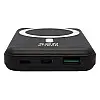 Портативная магнитная беспроводная батарея 5000 mAh с подставкой XON PowerBank Magsafe Stand (YC5G2) 15W Black (5060948063142)