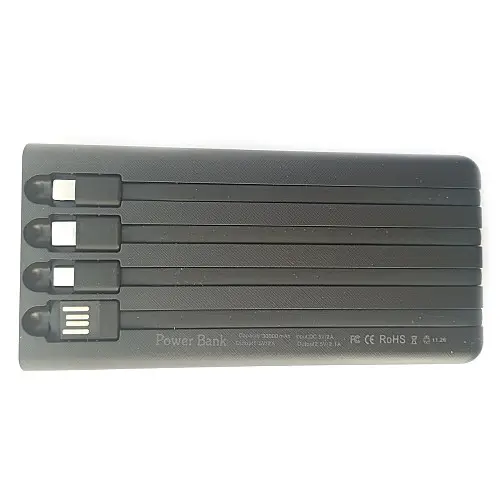 УМБ Power Bank Solar 30000mAh повербанк 4 в 1 с солнечной панелью, экраном, фонариком Black (11229-hbr)