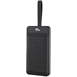 Універсальний мобільний акумулятор XO PR156 PD20W+QC22.5W 30000 mAh Чорний (MAW-45516_1547)